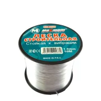 Леска строительная, диаметр 1 ммx50 м, прозрачная, «Maximum»